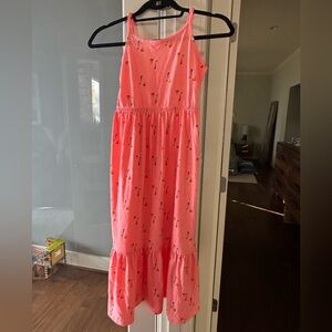 Cat & Jack Coral Dress with Playful palm trees